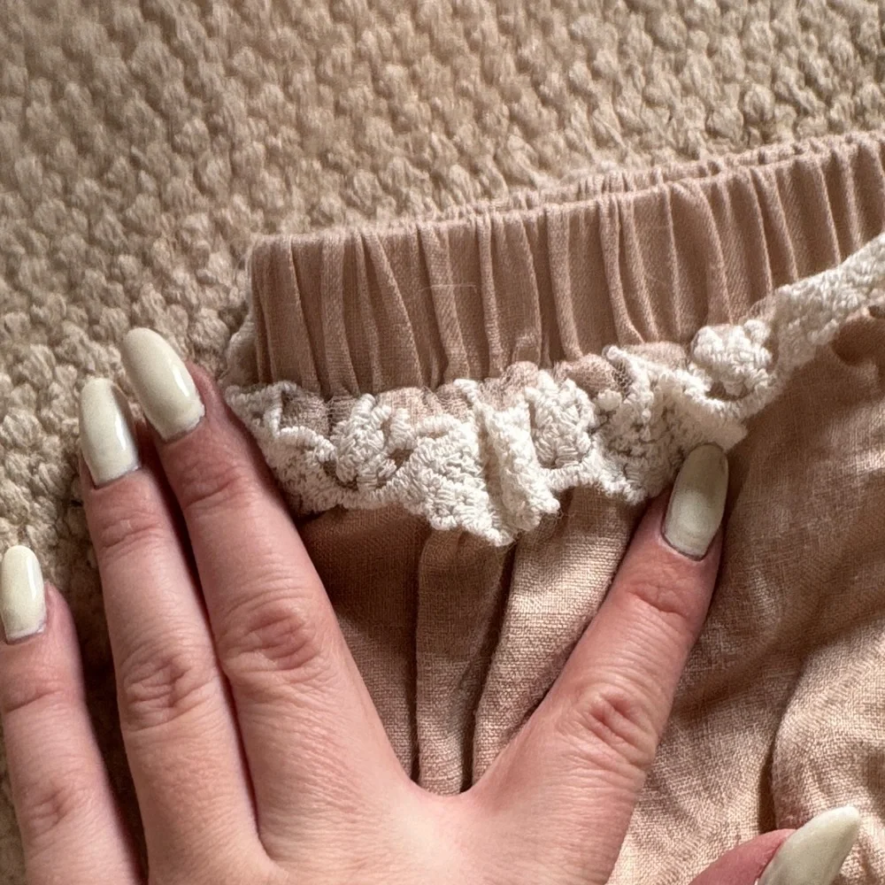Charming Cream Baby Diaper Cover